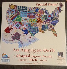 Puzzle 600 Teile Von Jigsaw "An American Quilt"
