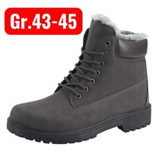 Herren Stiefel 43-45 Grau