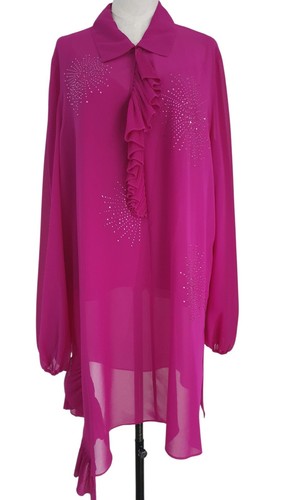 Marina rinaldi bluse strass - marina,