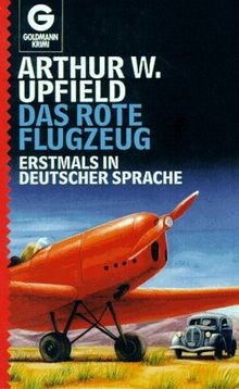 Das rote flugzeug von upfield - rote,