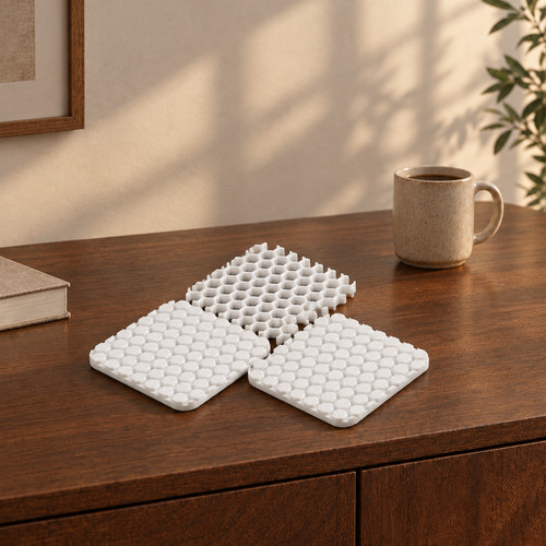 Untersetzer set hexagon - set,