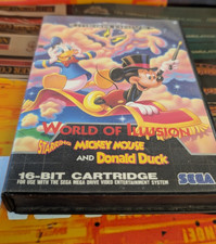 World of Illusion (1992) Sega Mega Drive (Modul, Box) working classic 16-bit EU