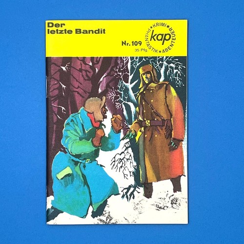 Kap ddr krimiheft 109 - ddr, nr.