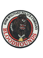 615th Military Police Company Bloodhounds Vietnam Uniform patch
