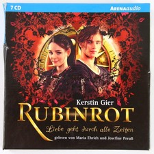 CD Hörbuch Hörspiel Kerstin Gier - Rubinrot Liebe Geht Durch Alle Zeiten (7  Gut