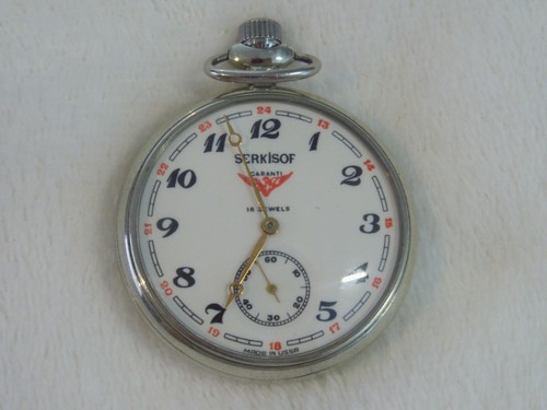 Alte taschenuhr stahl - -,