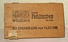  Willem II, Import Fehlfarben