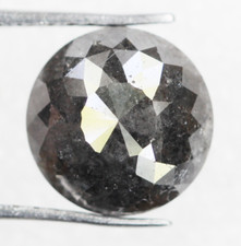 2.31 CT Natürlich Lose Schwarz Rund Rose Cut Facettiert Schöne Verlobung Diamant