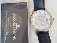 Jacques Lemans SOLARUHR Herrenuhr Herren  Dresswatch Ref.: 11-1153-1
