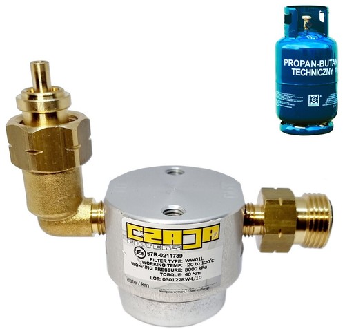 Lpg gasfilter für gasflasche - für,