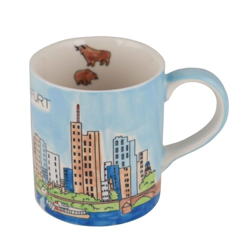 Mila keramik städte becher - mila, städte-becher