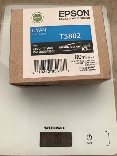 Original epson patrone t5802 - patrone,