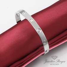 Cartier Armreif Love Weissgold