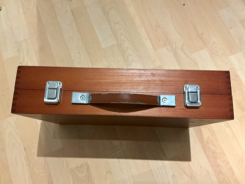 Crenlando koffer aus holz - aus,