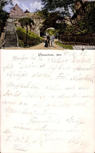 Glauchau sachsen - ak, in