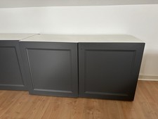 IKEA Bestå Kommode - Weiß mit grauen Türen / sehr guter Zustand