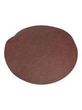 Lacor Tischset rund Leder