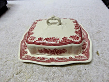 Butterdose Villeroy & Boch Fasan Rot V&B , guter Zustand, 25317