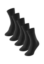 5 SCHIESSER Bluebird Herrensocken stay fresh schwarz 173200 Fb. 000
