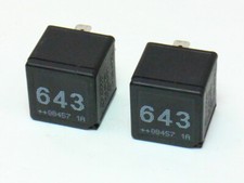 2x Relay 643 09-16 VW Audi A4