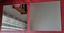 2 Stück Spiegelfliesen   ca. 34 cm Kantenlänge    Spiegelkachel  Fliese  Spiegel