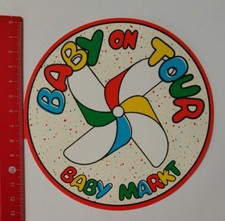 Aufkleber/Sticker: Baby Markt
