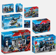 PLAYMOBIL City ACTION Polizei SWAT Spezialeinsatz SEK Polizeiauto HEROES Police