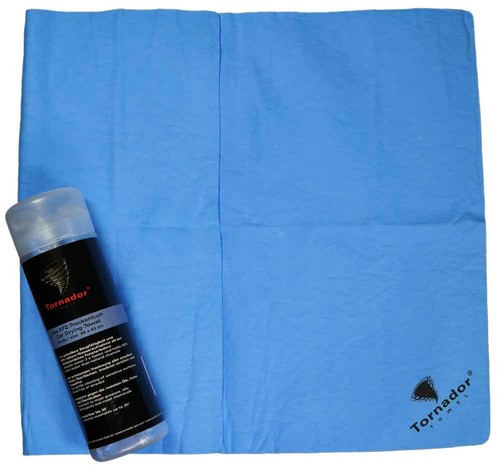 Tornador tuch towel blau - tornador-tuch,