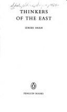 Thinkers of the East Paperback