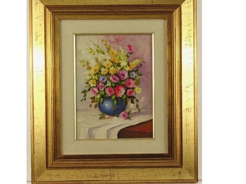 Blumen stillleben vase - blumen, in