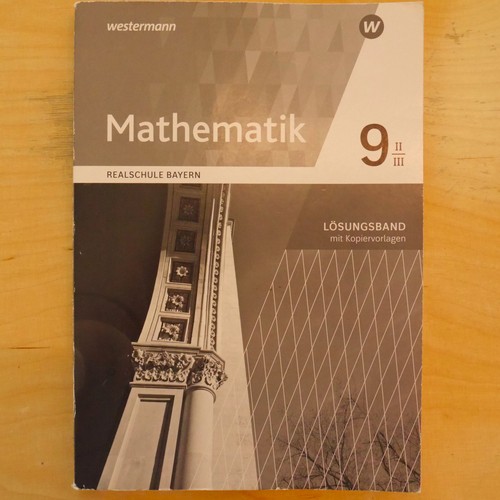 Mathematik iii westermann - 9, ii/iii