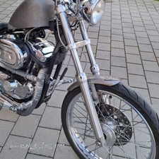 Frontfender stahl kurz - frontfender,