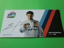 Autogrammkarte DTM BRUNO