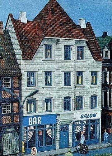 Spur bausatz haus mit - spur, h0