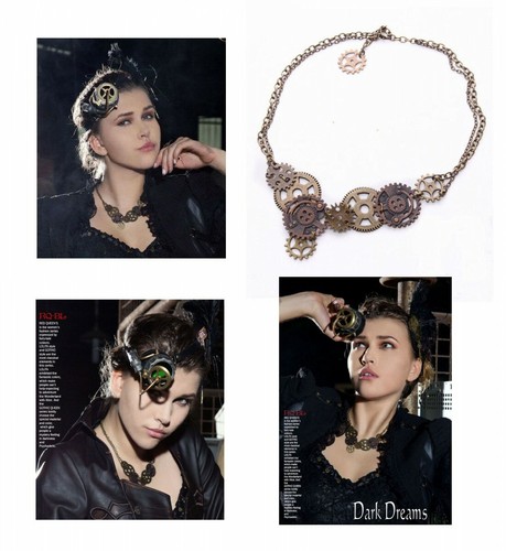 Halskette choker - rq,