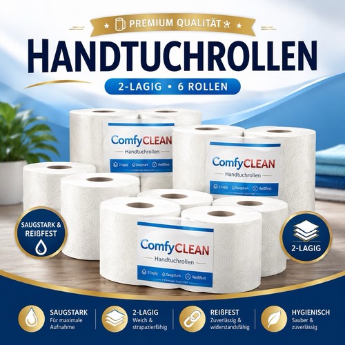 Papierhandtuch saugstark - , –