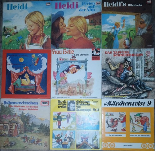 Märchen schallplatten - märchen, 9