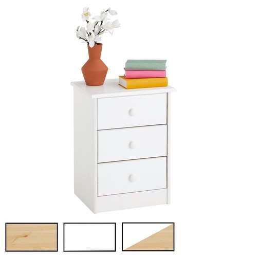 Nachttisch rondo kiefer massiv - nachttisch,