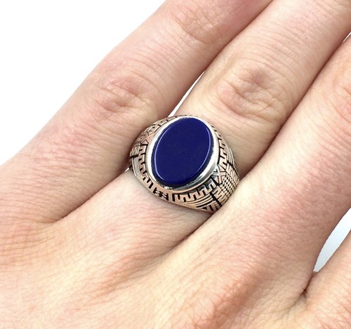 925 silber ring lapislazuli - 925,