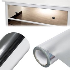 Klebefolie Spiegelfolie Spiegeleffekt 30€/m² Selbstklebend Zuschneidbar Wand Tür