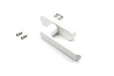 Schüco Fenstergriff Drehgetriebe Alu RAL 9016 weiß 269512 (Nachfolger von 214788