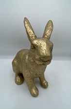  Hase "Holzart" sitzend (23 cm