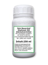 Glyphosat 250 ml - 1x,