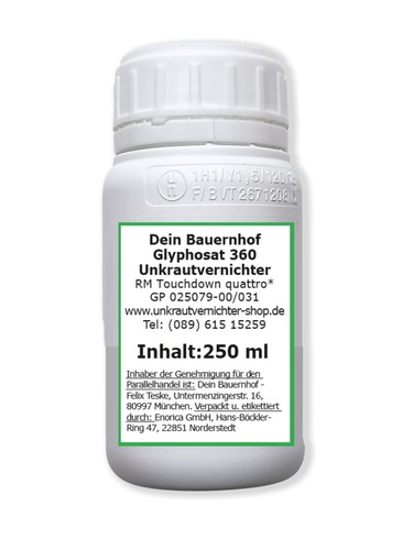 Glyphosat 250 ml - 250,