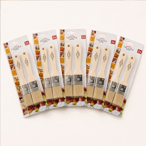 Casa linga backpinsel - linga, backpinsel-set