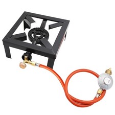 Gaskocher Hockerkocher Gasbrenner Campingkocher Maxi 8KW für Räucheröfen