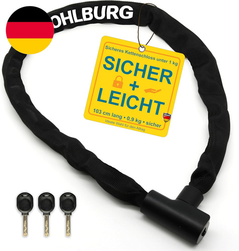 Kohlburg kettenschloss fahrrad - kohlburg,