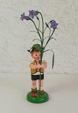 Hubrig  Blumenkind Junge Erzgebirge - Fingerhut - OVP NEU / 24 cm
