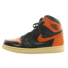 Nike Air Jordan 1 High Shattered Backboard 3.0 Enamel Sneaker US9,5 Schwarz