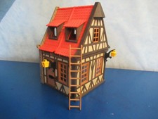 Fachwerkhaus 3  Gauben  Kamin 2x Laterne zu 3666 3450  Ritterburg Playmobil 8463